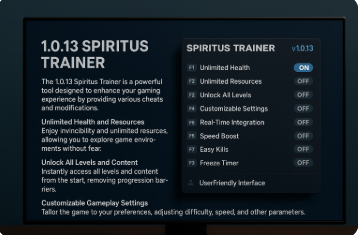 1.0.13 spiritus trainer