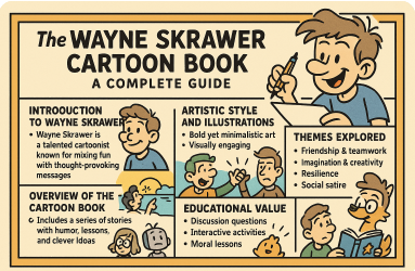 wayne skrawer cartoon book